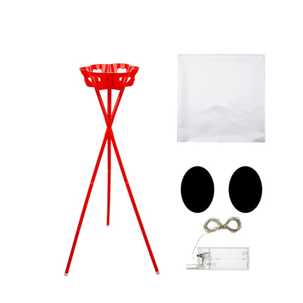 Halloween Decoration - Ghost/Candy Bowl Stand Lighting Large Witch Ghost/ Pot Trick Or Treat/ Candy Lighting Candy Stand Bucket