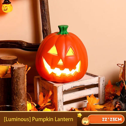 Pumpkins Lamp Halloween Decoration For Home Yard Garden Outdoor Decor Hallowen Horror House Skull Party Props Glow in The Dark