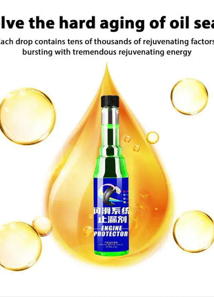 Engine Oil Leak Repair Professional Leak-Proof Engine Oil Additive Seal Activator Leak Stop Agent For Car Engines Engine Noise - Riparo82