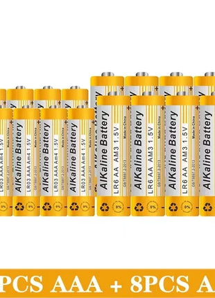 1.5V AA 9800mAh AAA 8800mAh Batteria alcalina per la luce del LED Giocattolo Mp3 Fotocamera Flash Rasoio Lettore CD Mouse senza fili Tastiera Auricolare - riparo82