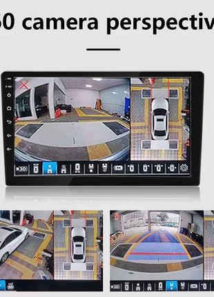 360° Panoramic Camera AHD1080P HD Rear / Front / Left / Right 360 Panoramic Accessories for Car android Radio multimedia - Riparo82
