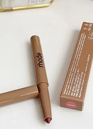 Brand NEW Rhode Fashion Color Lipstick Portable Lip Gloss Holder Hot INS Lipstick Salted Sugar Cookie Pbj Lip Protect Glossy Oil