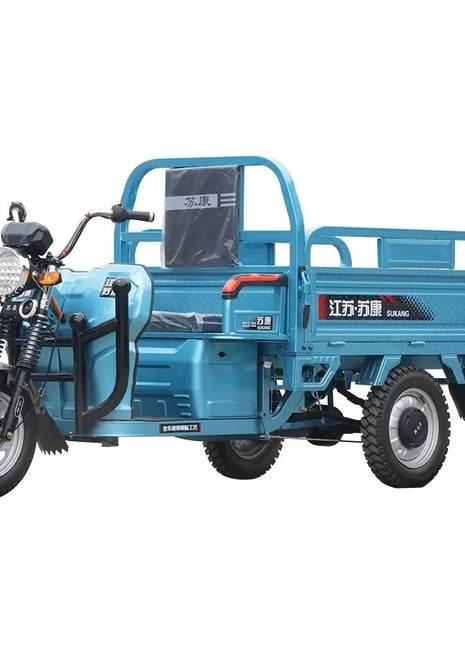 Agricultural tricycle electric tricycle 1000w load capacity 1ton farm specific delivery vehicle - Riparo82