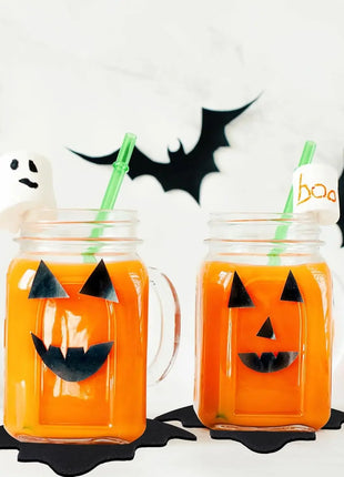 Creative Felt Bat Mat Halloween Table Mat Black Bat Anti Slip and Heat-resistant Tableware Mat Party Table Halloween Decoration - Riparo82