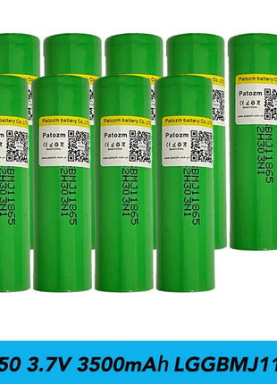 Nuovo LG 18650 Mj1 Batteria Al Litio Ricaricabile 3500MAh 3.7V 25A 18650 Alta Utensili Elettrici Scooter Elettrico Trapano Elettrico Batteria - riparo82
