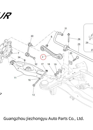 Per Maserati Ghibli M157 QuattroporteM156 Braccio oscillante sospensione posteriore superiore e inferiore 670007252 670007251 670006273 670002808