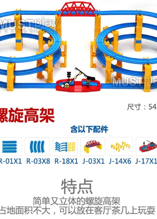 TAKARA TOMY TOMICA Pista di scena del treno elettrico Shinkansen Puro-ro, giocattoli per bambini dai tre anni. - riparo82