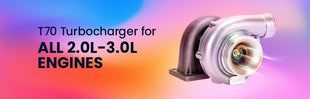 GT30 GT3037 GT3076 4 bolts Flange A/R 0.6 0.82 Water Cool Universal  Turbocharger for All  4 / 6 cyl  2.5L-3.0L engines