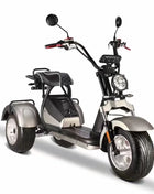 Clark is hot selling 10 Inch Fat Tire Trike Electric Vehicles Three Wheel Electric Scooter Citycoco 2000W 3 Wheels Electrical Mo