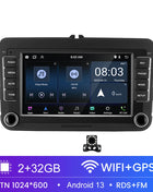 2 Din Car Radio Android 13 Car Multimedia Player GPS WiFi Carplay For Volkswagen Skoda Octavia golf 5 6 touran passat polo Jetta - Riparo82