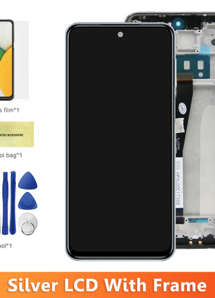 Display AMOLED per Xiaomi Redmi Note 9S Lcd M2003J6A1G Display Touch Screen con cornice per Redmi Note 9 Pro Sostituzione dello schermo - riparo82