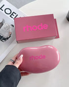 2025 INS Rhode Charm Woman Cosmetic Mirror Lipstick Blush Lip Gloss Portable Skin-friendly Soft Silicone Storage Bag Gifts Cover - Riparo82