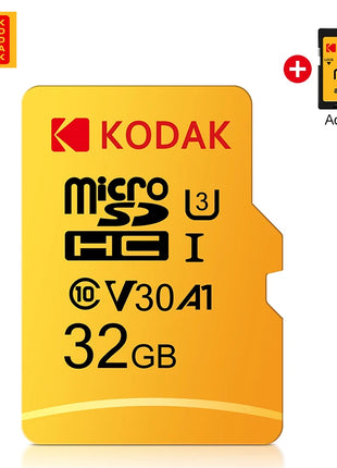 Scheda micro SD Kodak U3 16GB 32GB 64GB 128GB SDXC/SDHC classe 10 Scheda di memoria Flash micro sd 32gb sdcard per smartphone