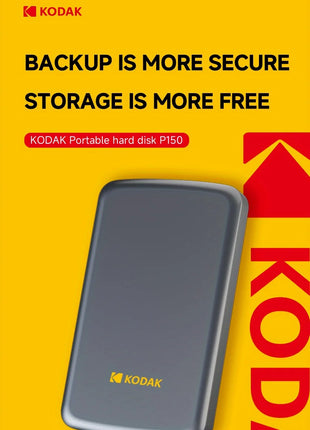 Kodak Disco rigido esterno portatile da 2,5 pollici PHDD 500 GB/1 TB USB 3.0 per PS5 Xbox PC Mac Desktop MacBook