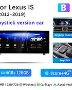 AutoRadio Android14 Wireless Carplay Car For Lexus IS RC 200 250 300 350 200T 300h Multimedia Player Navigation GPS Stereo Audio - Riparo82