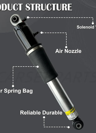 2x Ammortizzatore Anteriore Posteriore Per Cadillac escalade esv Tahoe Suburban GMC Yukon XL 2007-2014 19353951   580-435 23487280 25871432