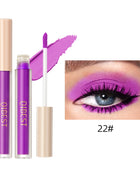 24 Colors Matte Liquid Eyeshadow Cream Nude Eye Makeup Long Lasting Eye Shdaow Stick Blush Purple Green Blue Red Contour Shadow - Riparo82