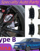 Per pastiglie freno posteriori/parti automobilistiche Byd Tang Ev Ev600