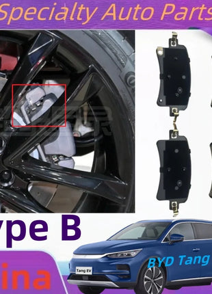 Per pastiglie freno posteriori/parti automobilistiche Byd Tang Ev Ev600