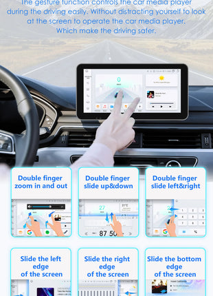 10.33inch 1 DIN Universal Android Car Radio Multimedia Video Player Rotatable Auto Touch Screen DSP Carplay Headunit WIFI 7862 - Riparo82