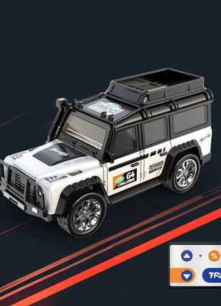 RC Cars 2.4G 5 canali 1:64 lega Mini telecomando SUV Drifts One Hour Long Endurance veicolo fuoristrada elettrico per bambini