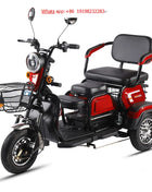48V 600W Cheapest Long-endurance 3 Passengers  Mobility Electric Vehicle for Elderly Electric Tricycle Scooter Mobility Bike