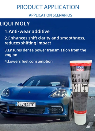 Tubo aggiuntivo originale Liqui Moly ATF 250ml Additivo olio per ingranaggi per sterzo Additivo automatico Trans liquimoly