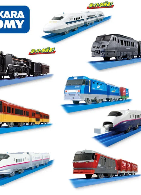 TAKARA TOMY Pule Road Road S serie treno a motore ferroviario ad alta velocità Shinkansen treno elettrico giocattolo per ragazzi, regalo di festa per bambini - riparo82