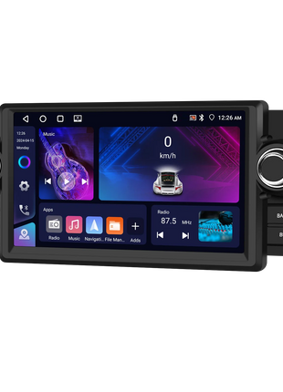 Podofo 7" Car Radio Wireless CarPlay Android Radio For FIAT Punto 2005-20009/Linea 2007-2011 Multimedia GPS FM WIFI BT Autoradio - Riparo82