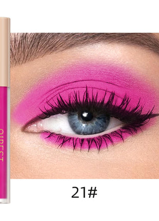 Nude Matte Liquid Eyeshadow Smooth Cream Eye Shadow Long Lasting Waterproof Eye shdaow Stick Blush Dual Purpose Contour Makeup - Riparo82