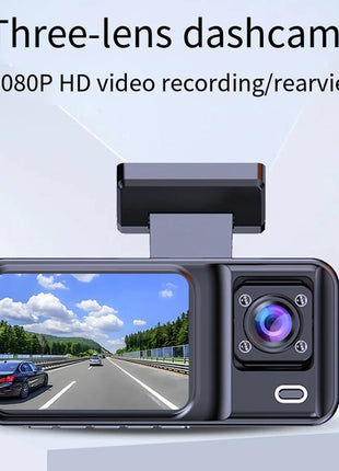 Dash Cam for Cars Camera Black Box 3 Channel /2 Channel  1080P Video Recorder Rear View Camera for Vehicle Car DVR car accessory - Riparo82