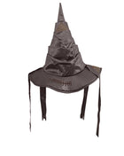 Anime Movies Witch Wizard Hat Potters Sorting Hat Leather Halloween Party Props Dress Up Hat Men Cosplay Costume Accessories - Riparo82