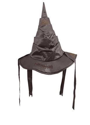 Anime Movies Witch Wizard Hat Potters Sorting Hat Leather Halloween Party Props Dress Up Hat Men Cosplay Costume Accessories - Riparo82