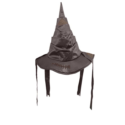 Anime Movies Witch Wizard Hat Potters Sorting Hat Leather Halloween Party Props Dress Up Hat Men Cosplay Costume Accessories