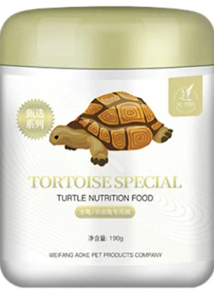 AC-Fish Turtle Food-High Calcium&Protein Formula for Pet Turtles (Red-Eared Slider,Snapping,Box Turtle)-Aquatic&Land Turtle Diet - Riparo82