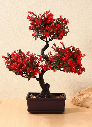 Realistic Artificial Bonsai Tree Plastic Potted Plants Desk Home Garden Office Artificial Plants Bonsai Tree Indoor Decor Fake