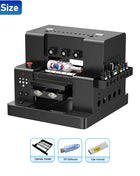 Stampante UV DTF A3 per stampante flatbed UV A3/A4 L805 Macchina stampante UV A4 per stampa vernice Stampante per adesivi in legno acrilico metallo