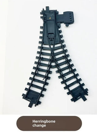 Locomotiva ferroviaria classica Accessori per treni a vapore retrò Carrozza Paletta Pista del treno Giocattoli per bambini per ragazzo - riparo82