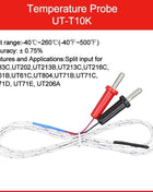 UNI T UT-T10K Thermocouple  Insertion Type Input Temperature Test Probes  Measurement for UT33C UT213B UT213C UT61B UT61C UT206A