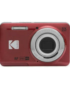 KODAK PIXPRO FZ55-RD Fotocamera digitale da 16 MP Zoom ottico 5X 28 mm Grandangolo 1080P Video Full HD Telecamera per vlogging LCD da 2,7