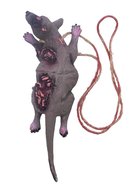 Halloween Horror Hanging Pendant Fake Dead Mouse Bat Broken Hand Feet Halloween Party Home Haunted House Scary Decoration Props - Riparo82