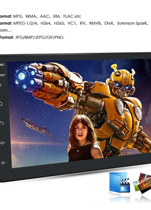 2G+32G 7 Inch Autoradio Carplay 1 Din Android Auto Car Radio GPS for Universal Stereo Multimedia Player Navigation Head Unit RDS - Riparo82