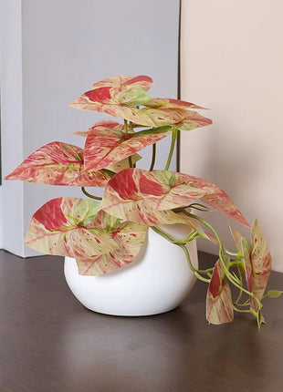 1PC Simulated Plant Potted Plant, Business Office Desktop, Foyer, Garden, Garden, Floral And Home Decoration
