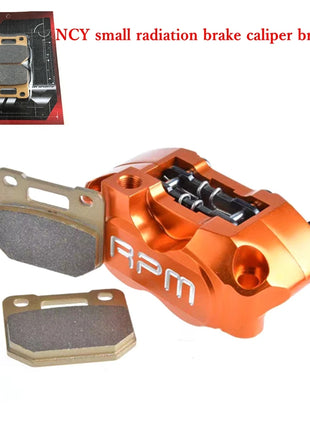 Pastiglie freno sinterizzate in metallo rame ad alte prestazioni per moto per pinza freno di montaggio Adelin/Rpm/Frando/Brembo 82/84/40/100mm