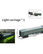 Locomotiva ferroviaria classica Accessori per treni a vapore retrò Carrozza Paletta Pista del treno Giocattoli per bambini per ragazzo - riparo82