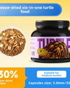 YEE Turtle Food 1.5/3/5.5mm High Protein Floating Pallets for Alligator Snapper,Red-Eared Slider&Aquatic Turtles Starter Feed - Riparo82