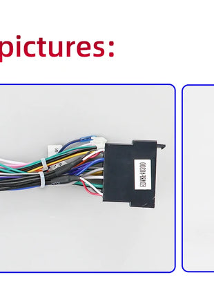 Hizpo 7 Inch 8 Core Car Radio Stereo for FIAT 500 2007-2015 GPS 2din Autoradio CarPlay Android 13 Auto Navigation Head Unit Wifi