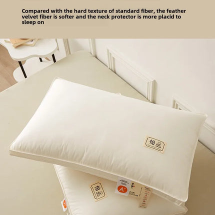 1pc Soft Filling Sleeping Pillows for Home Bed Almohadas Para Dormir High Quality Pillow 48x74cm Washable Neck Cushion