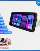 10.33inch 1 DIN Universal Android Car Radio Multimedia Video Player Rotatable Auto Touch Screen DSP Carplay Headunit WIFI 7862