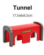 Tutti i tipi di binari del treno in legno Accessori Binari ferroviari in legno di faggio Ponte in legno Tunnel adatto per binari in legno Giocattoli per bambini - riparo82